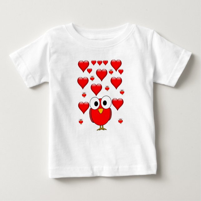 El día de San Valentín de camisetas para bebés (Anverso)