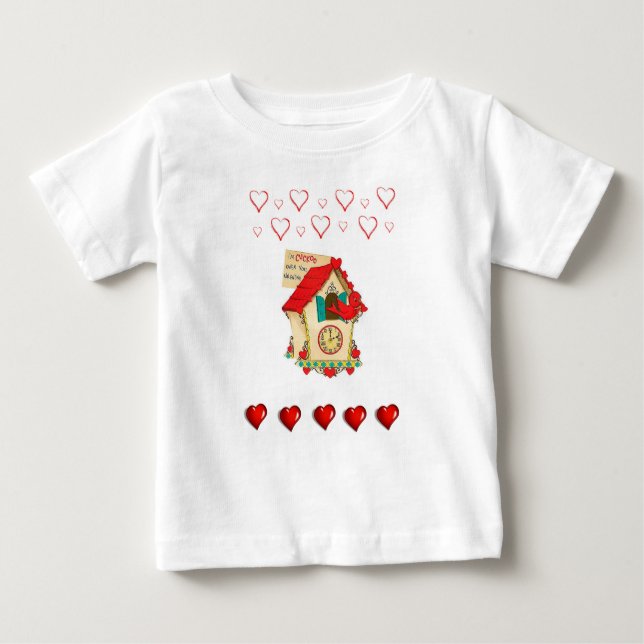 El día de San Valentín de camisetas para bebés (Anverso)
