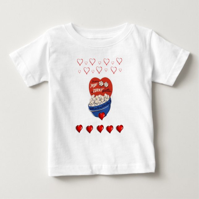 El día de San Valentín de camisetas para bebés (Anverso)