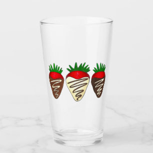 El día de San Valentín de fresas cubiertas de choc