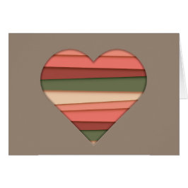 El día de San Valentín de Heart Love Striped