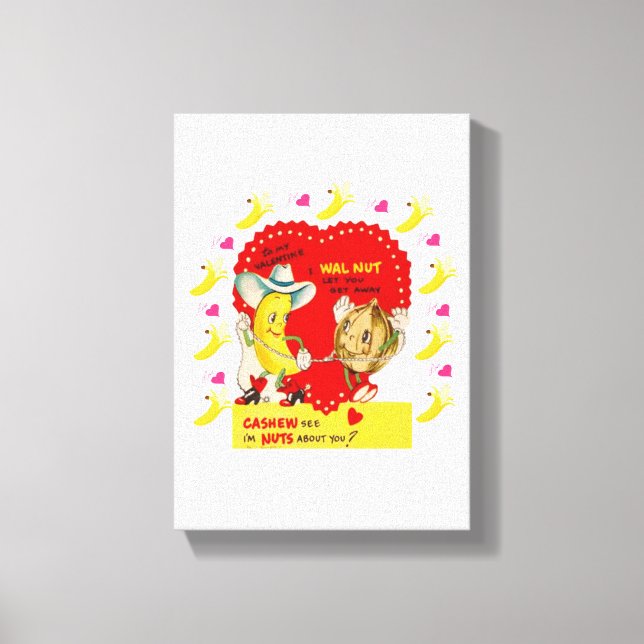 El día de San Valentín de impresión de lienzo esti (Anverso)