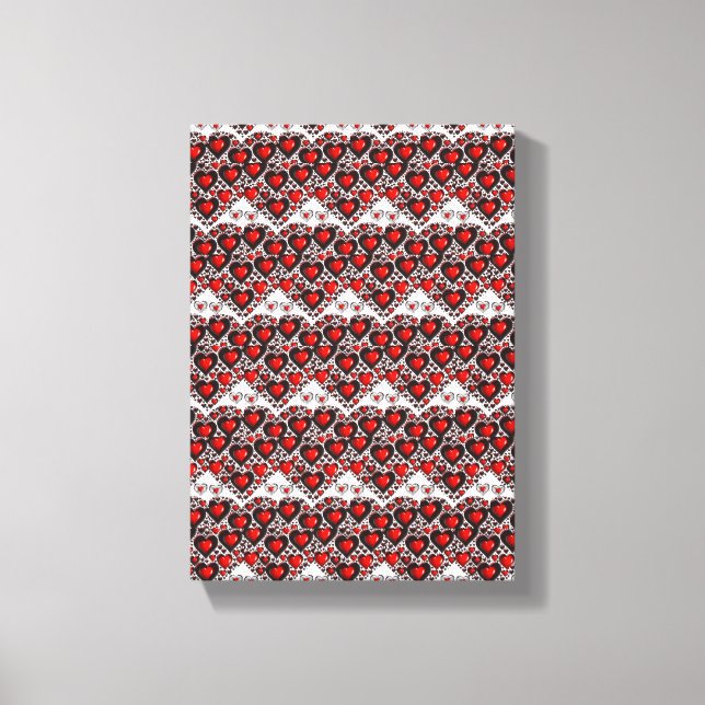 El día de San Valentín de impresión de lienzo exte (Anverso)