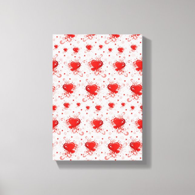 El día de San Valentín de impresión de lienzo exte (Anverso)