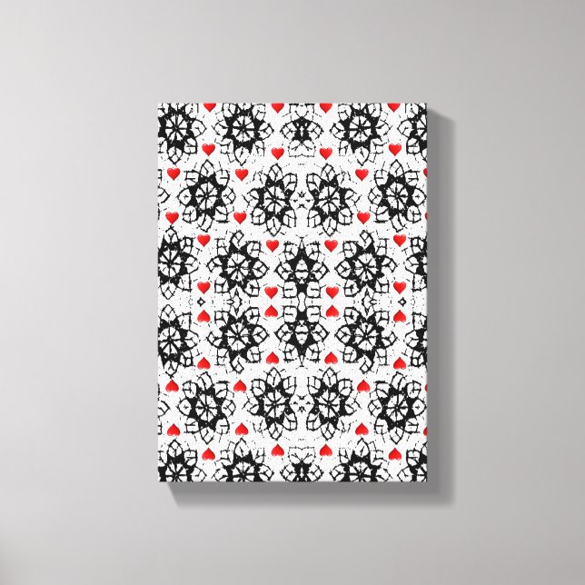 El día de San Valentín de impresión de lienzo exte (Anverso)