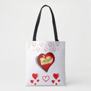 El día de San Valentín de la bolsa de té ama los c