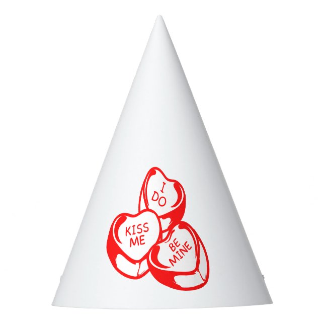 El día de San Valentín De Minas Gorra Fiesta (Anverso)