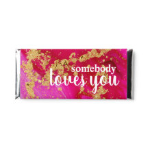 El día de San Valentín de oro rosado y elegante et