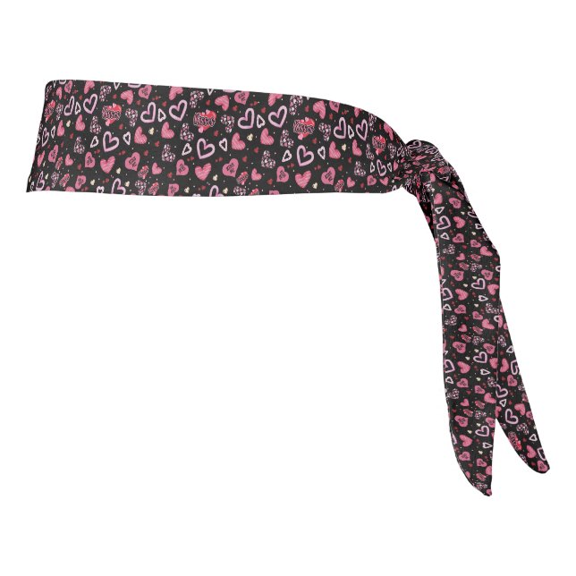 El día de San Valentín de patrones de corazones ro (Girar 90)
