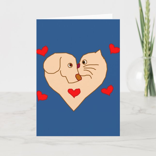 El día de San Valentín de tarjetas de amor para ma (Anverso)