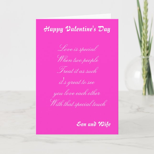 El día de San Valentín de tarjetas de felicitación (Anverso)