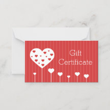 El día de San Valentín de tarjetas de regalo Coraz