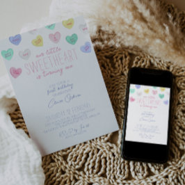 El día de San Valentín del corazón Invitación al p