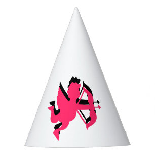 El día de San Valentín doble cupido Gorra Fiesta