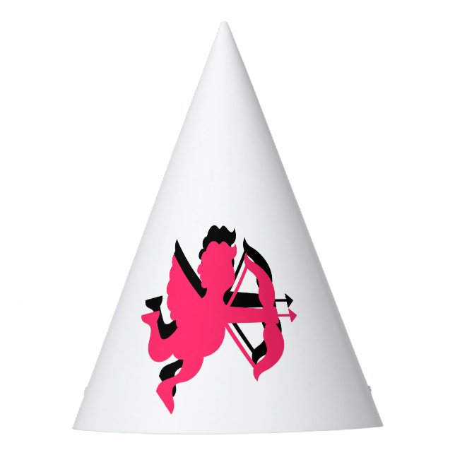El día de San Valentín doble cupido Gorra Fiesta (Anverso)