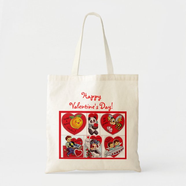 ¡El día de San Valentín feliz! Bolso (Frente)
