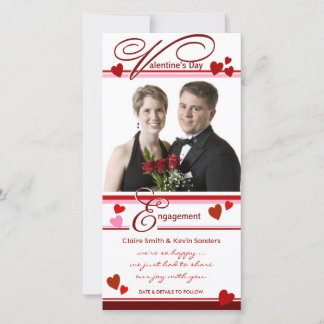 El día de San Valentín - Invitación de compromiso