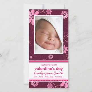 EL DÍA DE SAN VALENTÍN - INVITACIÓN RECIÉN NACIDO