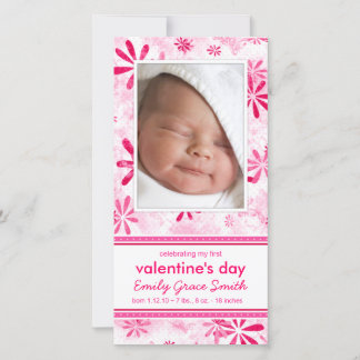 EL DÍA DE SAN VALENTÍN - INVITACIÓN RECIÉN NACIDO