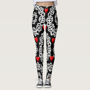El día de San Valentín Leggings Long