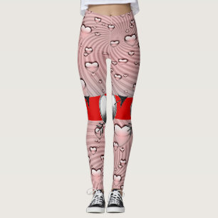 El día de San Valentín Leggings Long
