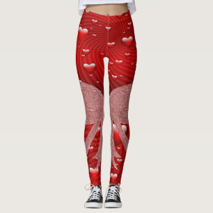 El día de San Valentín Leggings Long