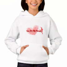 El día de San Valentín Romático Hoodie "Eres Mi Fo