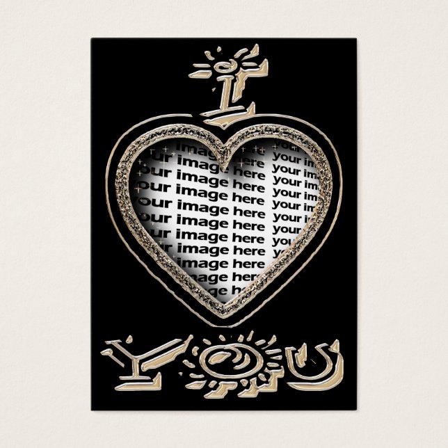 El día de San Valentín "Te amo" - San Valentín (Frente)