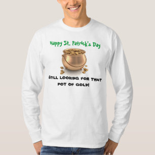 El DÍA de ST PATRICK, camisa de la MINA DE ORO