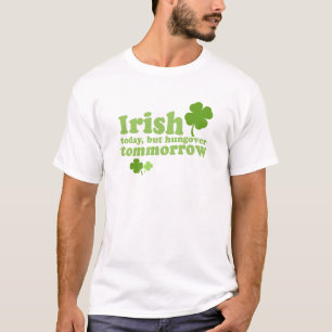 El día de St Patrick - del irlandés camiseta hoy