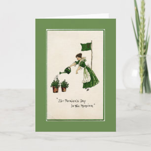 El día de St Patrick en la tarjeta de felicitación