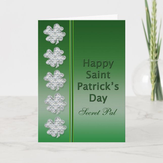 El día de St Patrick - PAL secreto - tarjeta (Anverso)