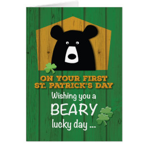 El Día del Niño Primero San Patricio con Oso y Sha