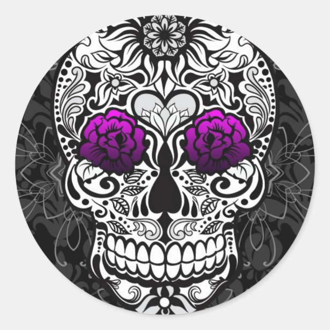 El Día del Pegatina Muerto por la Calavera del Azú (Anverso)