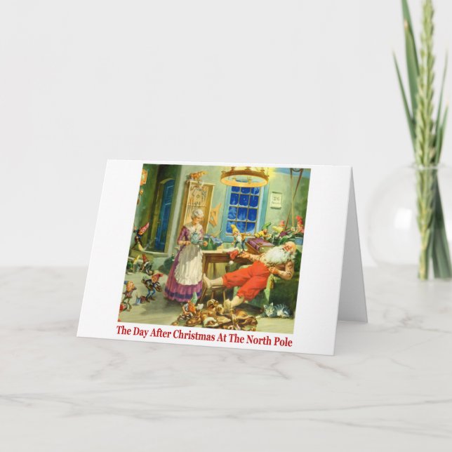 El día después del navidad en el Polo Norte (Anverso)