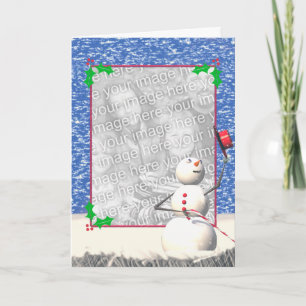 El día perfecto del muñeco de nieve del navidad