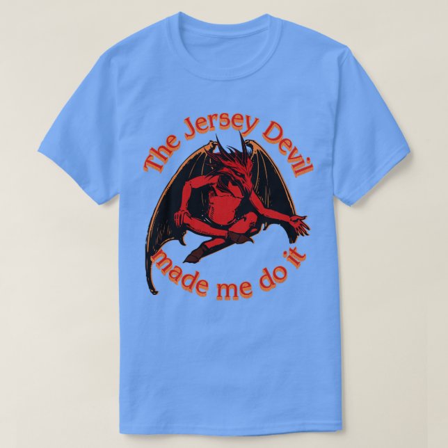 El Diablo De Jersey Me Hizo Hacerlo (Diseño del anverso)
