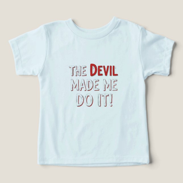 ¡El diablo me hizo hacerlo! (Diseño delantero )