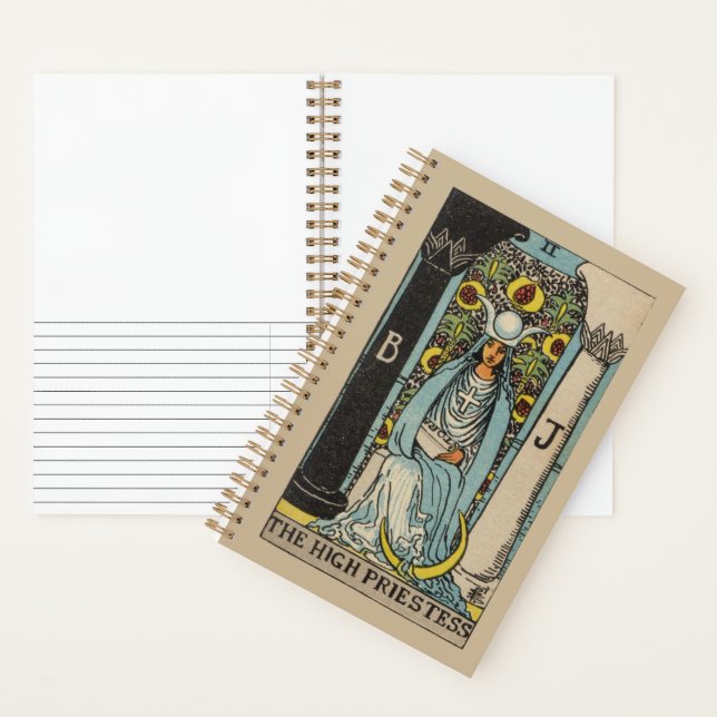 El Diario Tarot, la alta sacerdotisa (Interior)