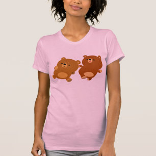 El dibujo animado gracioso lindo lleva la camiseta