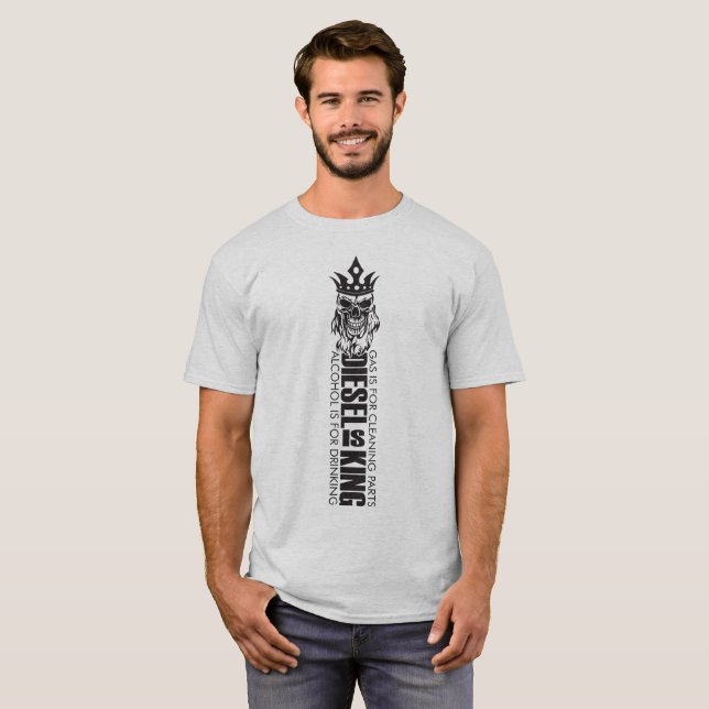 El diesel es camisa de la luz del cráneo del rey (Anverso completo)