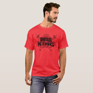 El diesel es camisa del rojo del rey