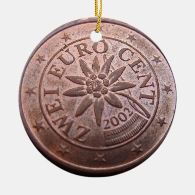 el dinero crece en el ornamento de los threes (Frente)