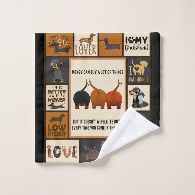 El Dinero Dachshund Puede Comprar Muchas Cosas Dac (Toallita)