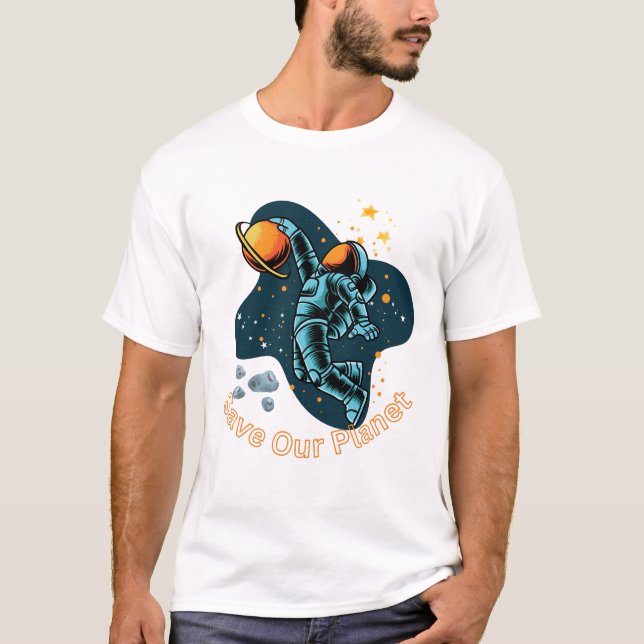 el dinero del planeta hace camiseta (Anverso)