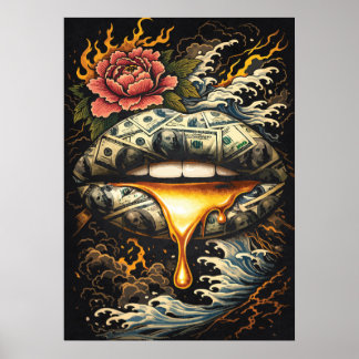 El dinero habla, arte abstracto japonés, éxito del