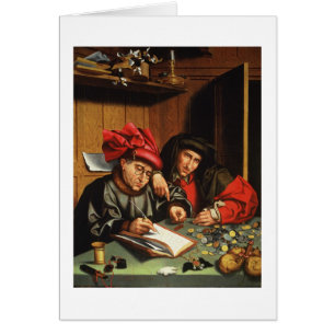 El dinero Lenders (aceite en el panel del roble)