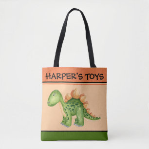 EL DINOSAURIO DE LA BOLSA DE ASAS PERSONALIZÓ EL