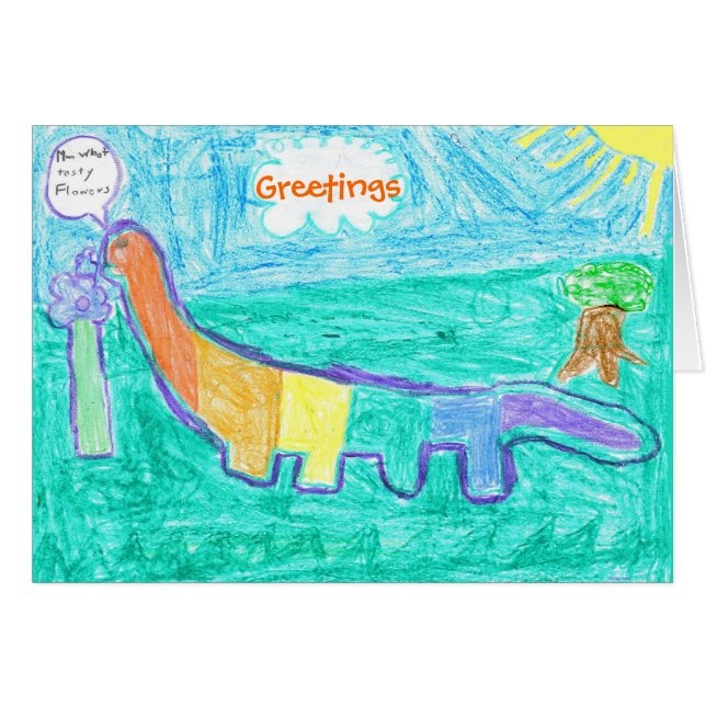 El dinosaurio masca (Anverso (Horizontal))
