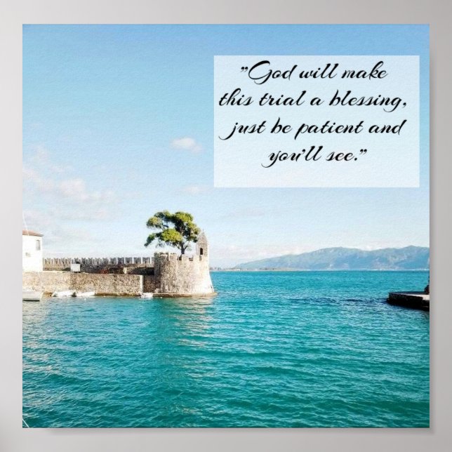 El Dios Hará De Esta Prueba Una Bendición Arte Cri (Frente)